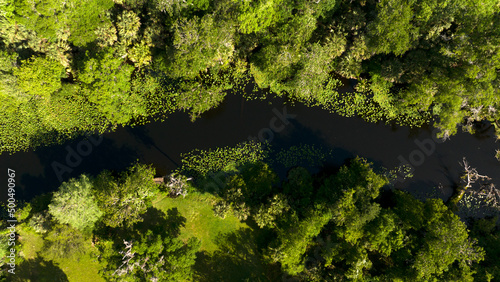 Wekiwa River located north of Orlando, Florida. April 20, 2022.