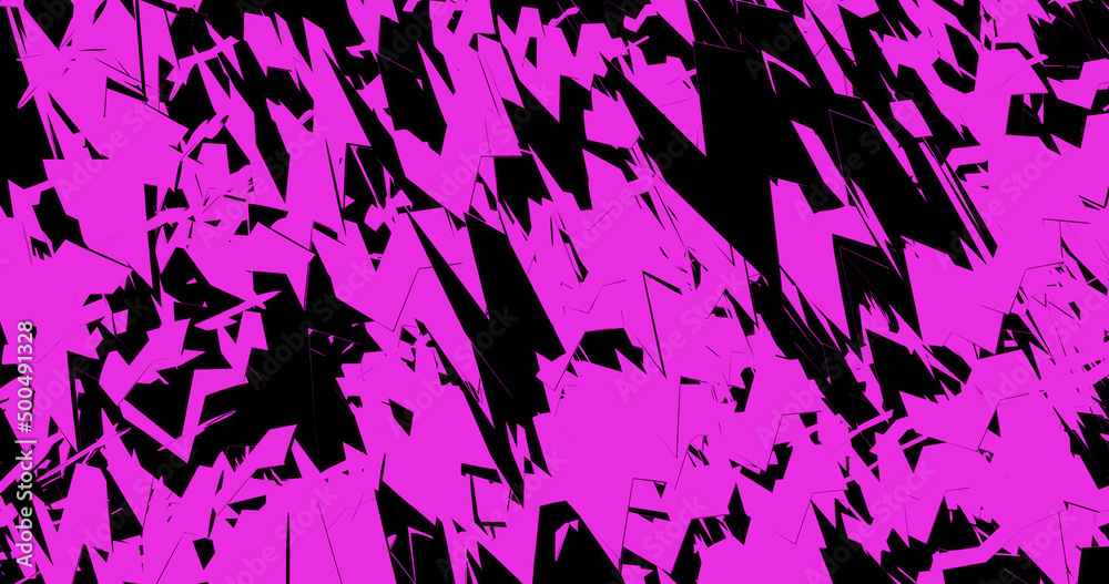 Render with black and pink torn grunge background Render with black and pink torn grunge background