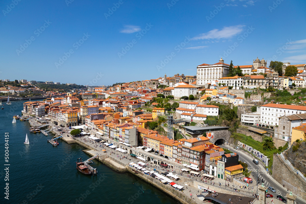 Porto cityscape seen from Gaia, Portugal
