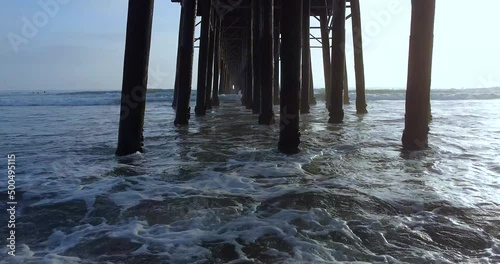 Moving Under the Pier