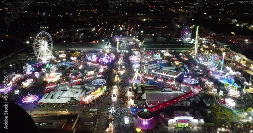 Wide View of State Fair