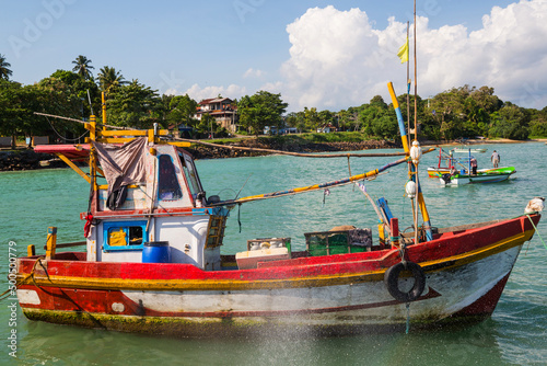 Boat on Sri Lanka