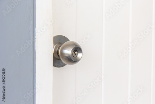door knob open the door