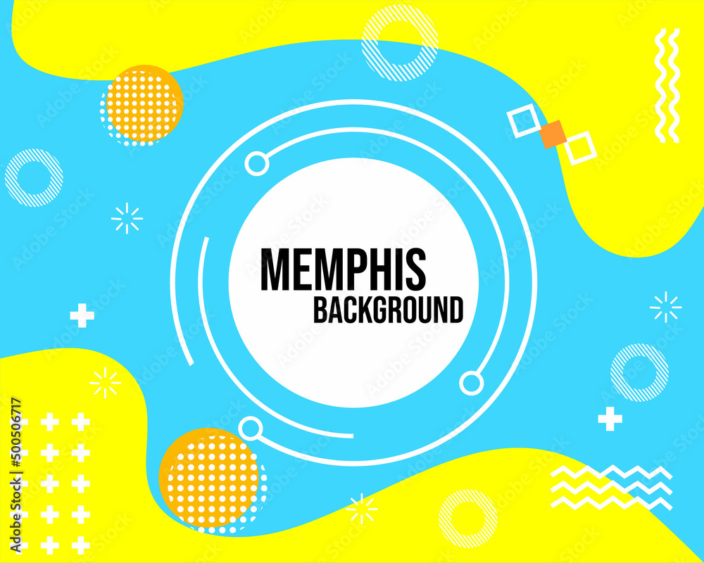 geometric memphis style abstract background. used for journal cover designs, wallpapers, posters