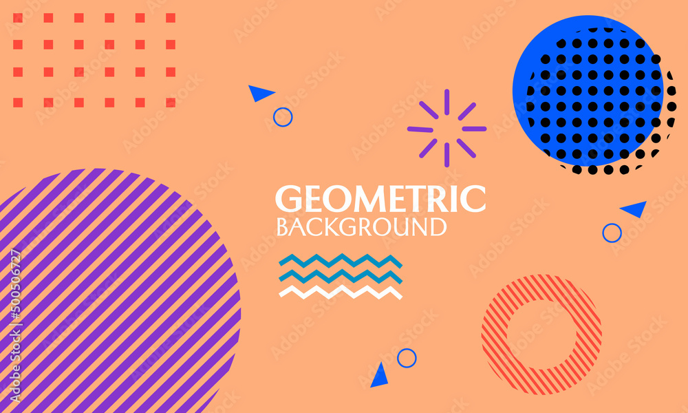 dynamic geometric abstract background design. used for posters, banners, wallpapers