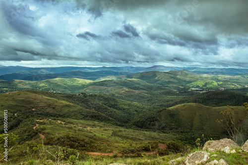 natural landscape of Serra do Gandarela in Conceição do Rio Acima city, Minas Gerais State, Brazil photo