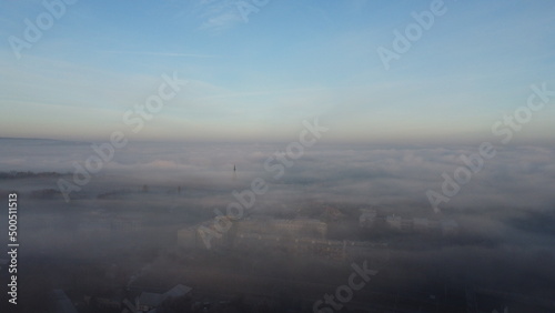 Mgielny poranek w Krakowie © Jakub