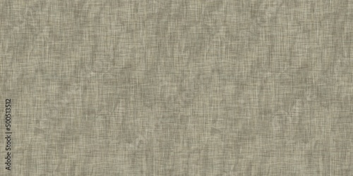 Seamless jute hessian fiber texture border background. Natural eco cream brown textile effect banner. Organic neutral tones woven rustic hemp ribbons trim edge