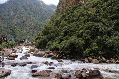 Rio Urubamba, Vale Sagrado, Peru photo