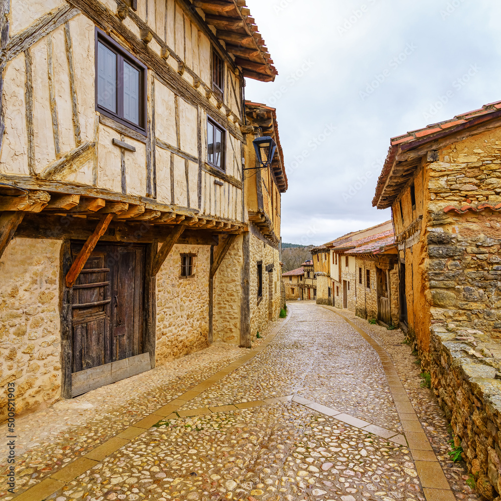 Medieval village of Calatanazor in Soria, Castilla y Leon, Spain.
