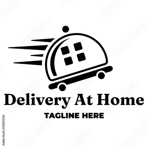 fast delivery icon vector illustration. isolated on a white background.