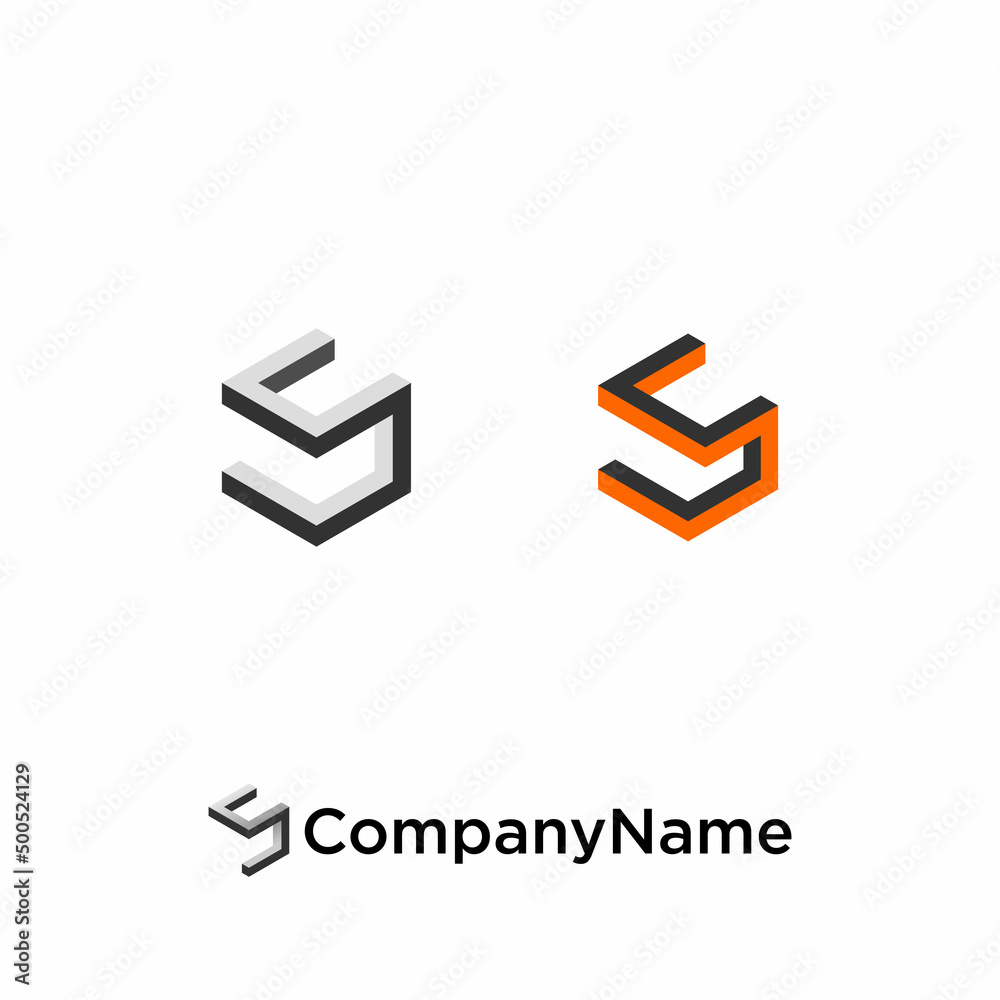 letter 5 or S font in hexagon line Image graphic icon logo design abstract concept vector stock. Can be used as a symbol associated with initial or number. letter 5 or S font in hexagon line Image graphic icon logo design abstract concept vector stock. Can be used as a symbol associated with initial or number.