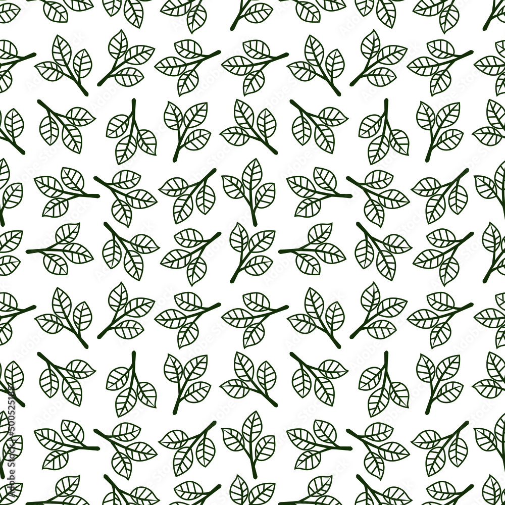 seamless leaf pattern for background, greeting card, packaging, texture, fabric pattern, wallpaper, wall decoration seamless leaf pattern for background, greeting card, packaging, texture, fabric pattern, wallpaper, wall decoration