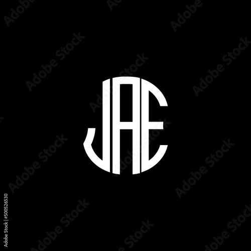 JAE letter logo creative design with vector graphic photo