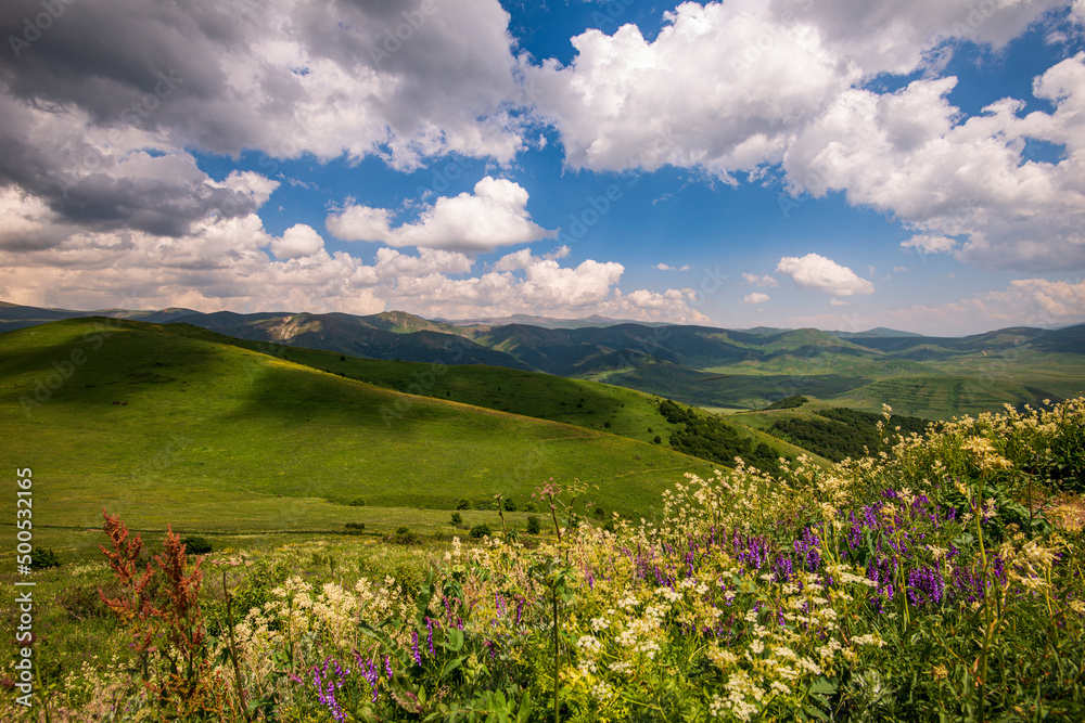 Beautiful landscape in Jermuk, Vayots Dzor region, Armenia.
