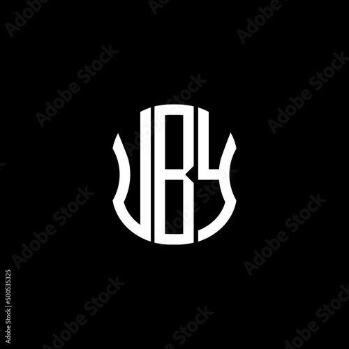 UBY letter logo creative design with vector graphic photo