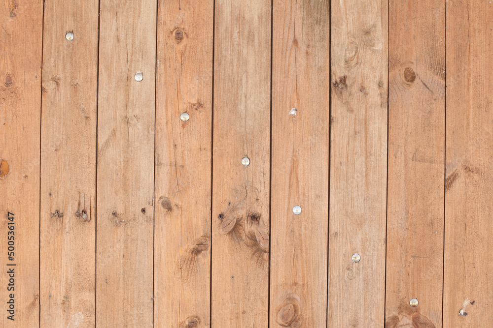 Naklejka premium Wooden, old wall.