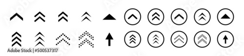 Swipe us icons, symbols and buttons for social story and scroll. Signs of swipes element, templates for app. Vector. Design set of modern arrow shapes for internet
