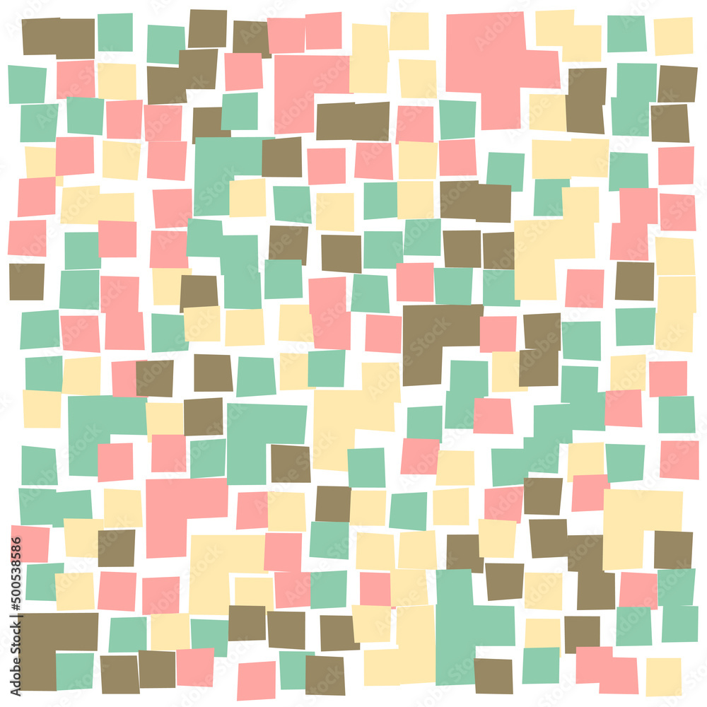 Offset Quads generative art background art illustration Offset Quads generative art background art illustration