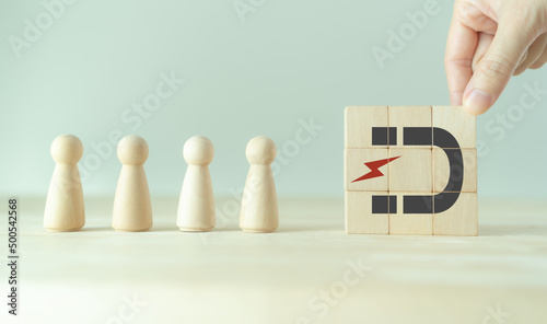 Tableau sur toile Digital inbound marketing strategy