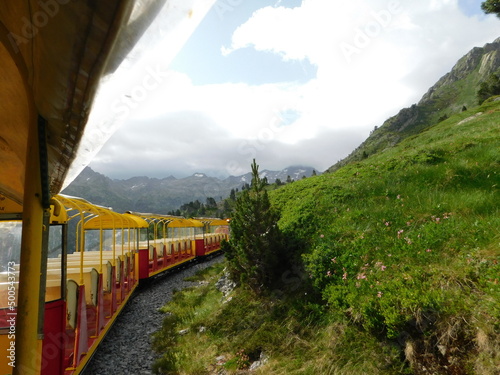tren de alta montaña