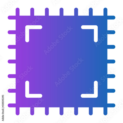 processor gradient icon © Nur Achmadi Yusuf