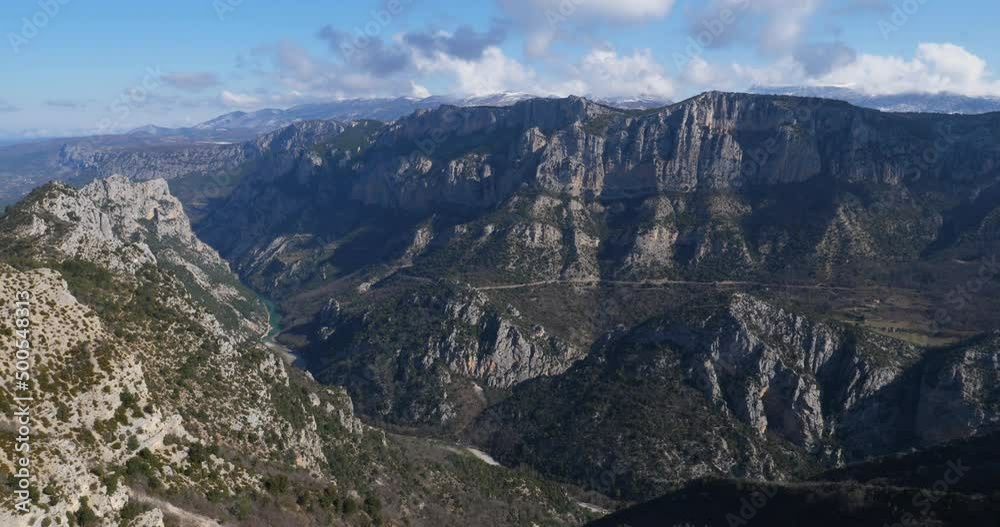 The Verdon Gorge, Alpes de Haute Provence, France The Verdon Gorge, Alpes de Haute Provence, France