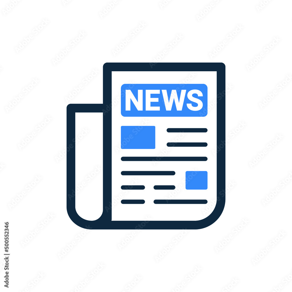 News, article, blog icon. Simple vector sketch. News, article, blog icon. Simple vector sketch.