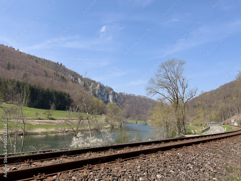 Obraz premium Im Donautal bei Beuron