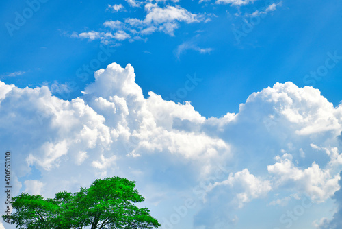 入道雲と青空（夏のイメージ） © K.Imai
