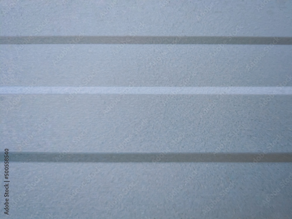 Fototapeta premium A straight line from the galvanized sheet is the background.