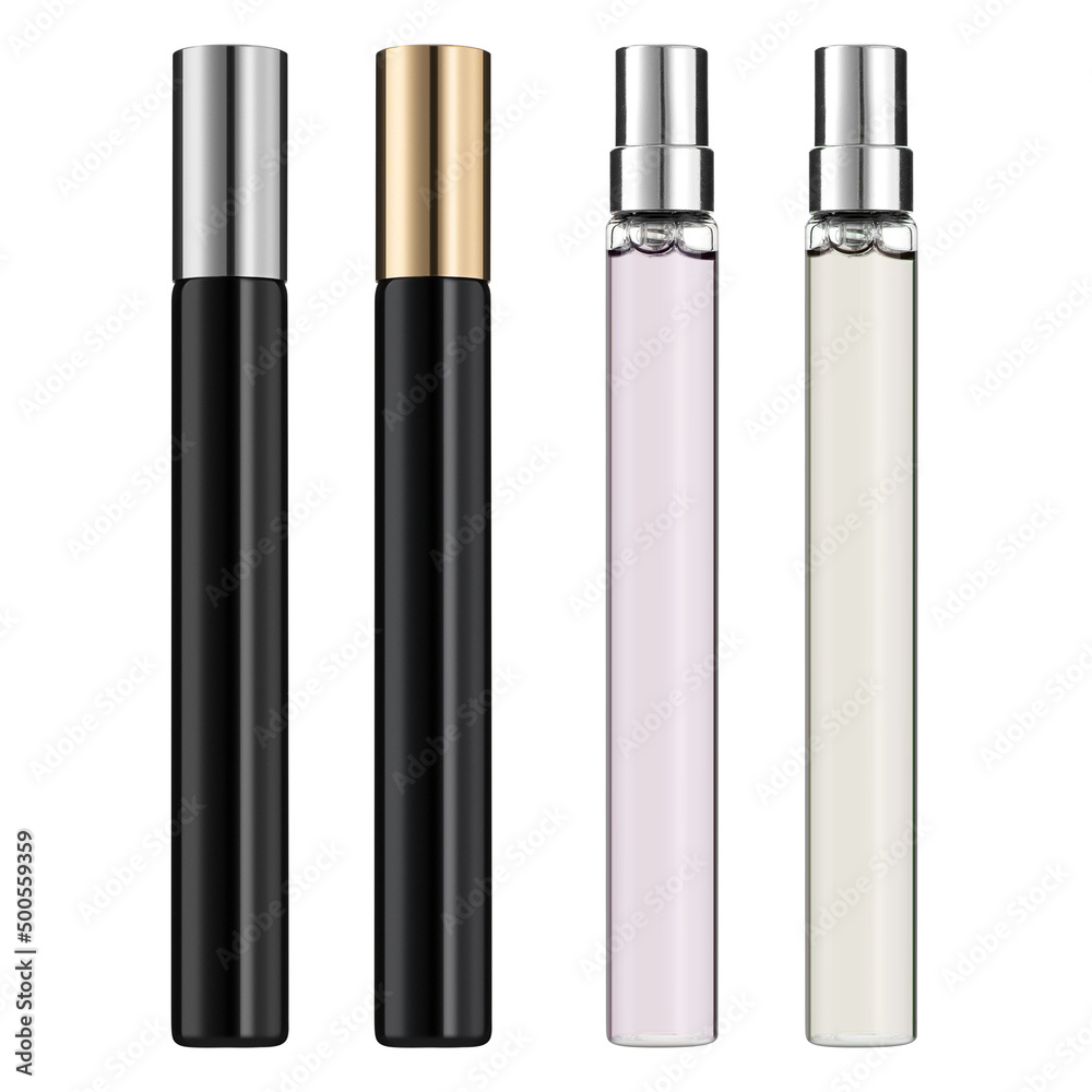 Obraz premium set of cosmetic brushes