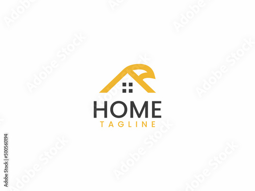 Creative Eagle home logo template for business and company