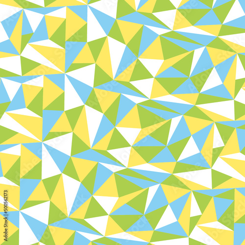Colorful triangle pattern - vector