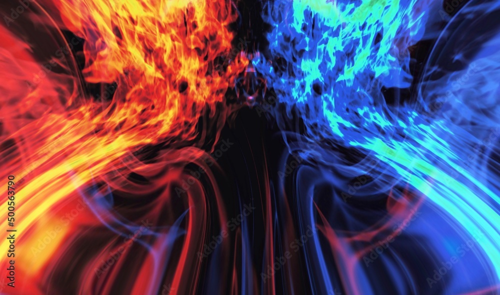 炎の背景エフェクト Stock Illustration Adobe Stock