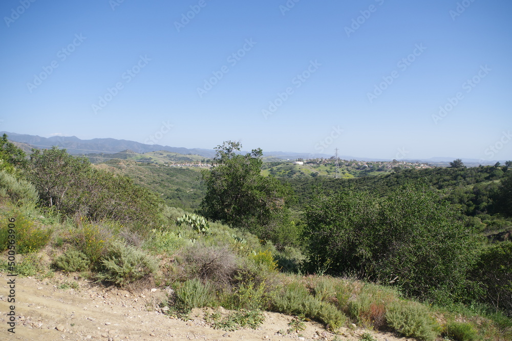 Blick über die Berge  von Four Corners - Natur bei Irvine, Kalifornien