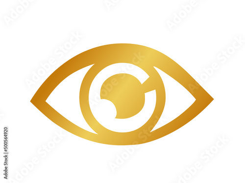 Eye logo Vector isolated