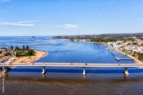 D Batebay bridge to sea photo