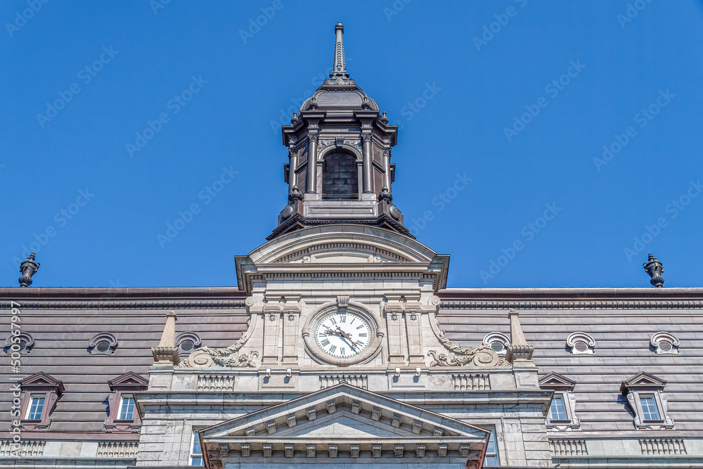 Montreal City Hall Architectural Detail, Canada