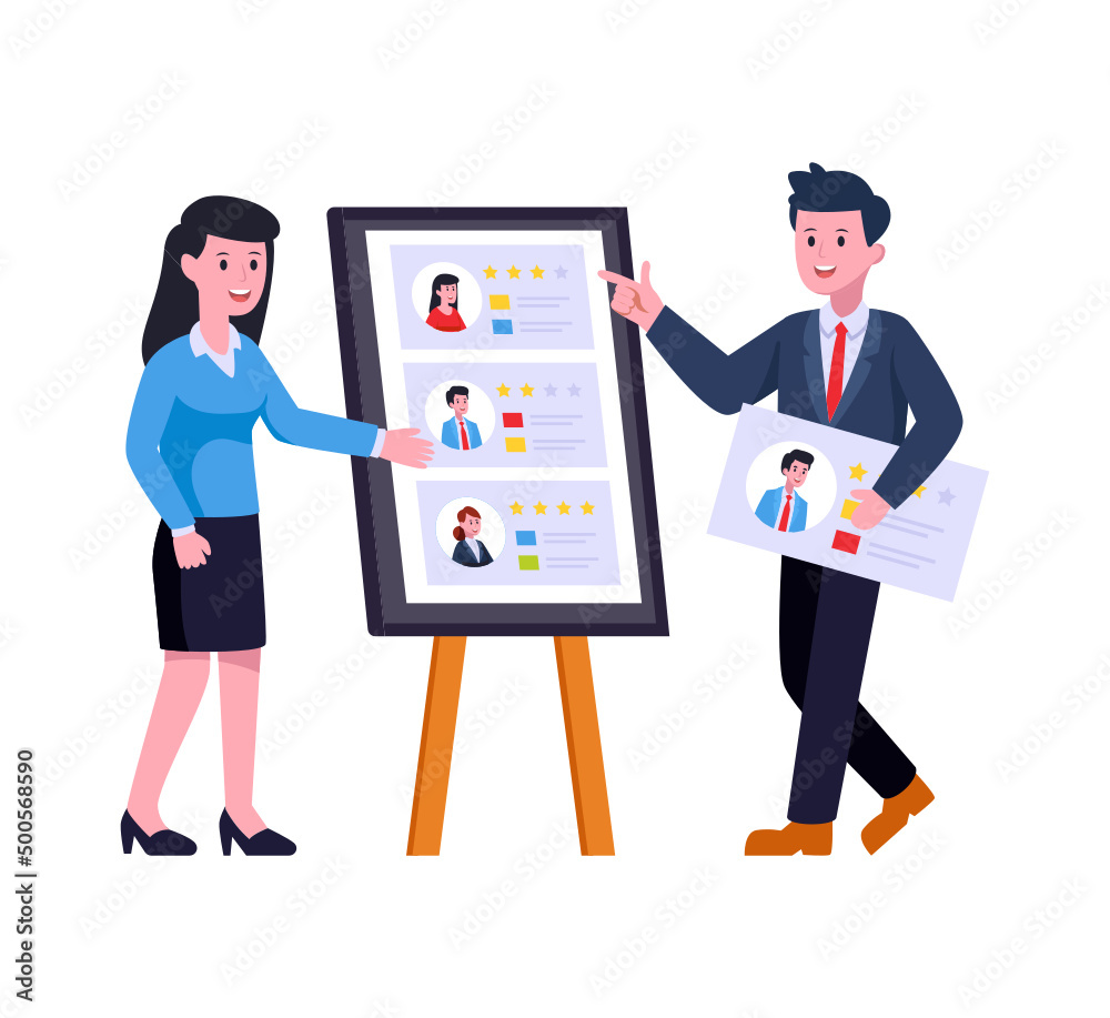 Fototapeta premium Select Candidate