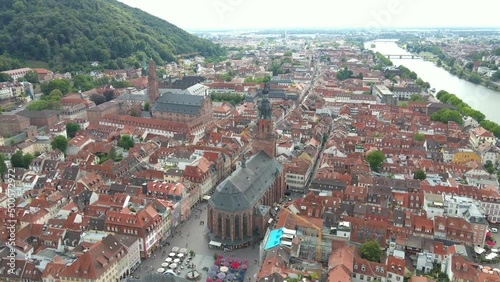 heidelberg from above germany