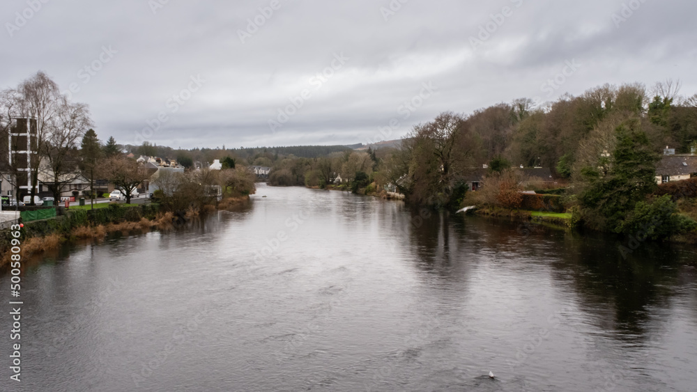 The Brewery Pool on River Cree upstream of the Creebridge in Newton Stewart