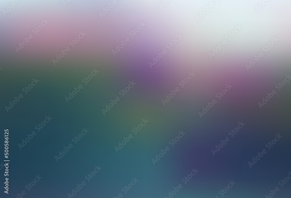 Fototapeta premium Light BLUE vector blurred background.