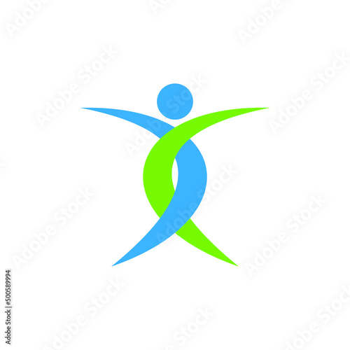 Human Health vector can be used for logo, icon, and others