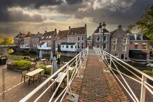 Medieval architecture in Appingedam Netherlands © creativenature.nl