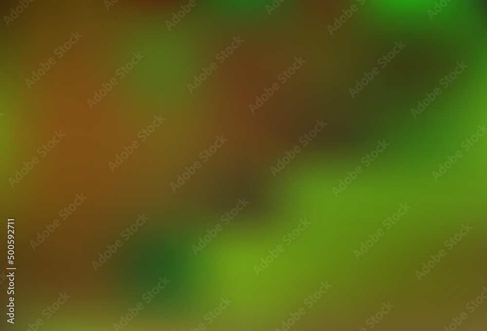 Light Green vector abstract blurred template. Light Green vector abstract blurred template.