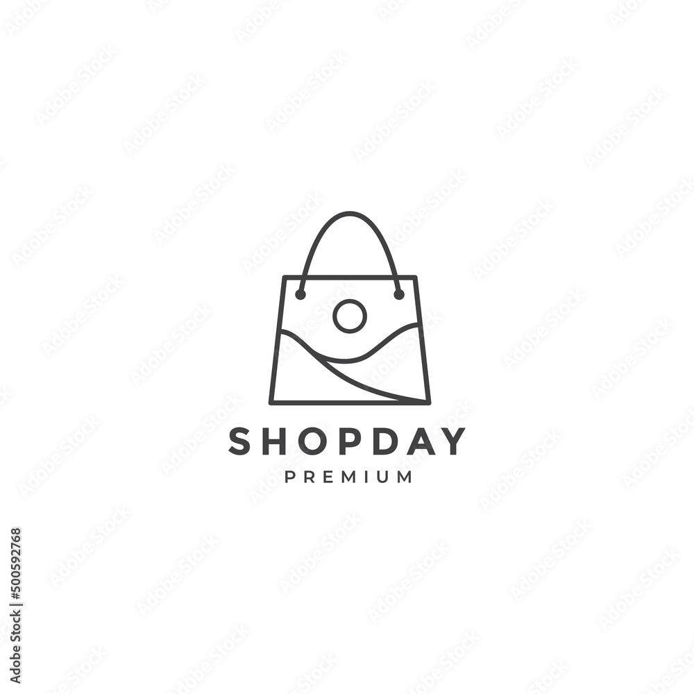 shop logo line minimalist design cool shop logo line minimalist design cool