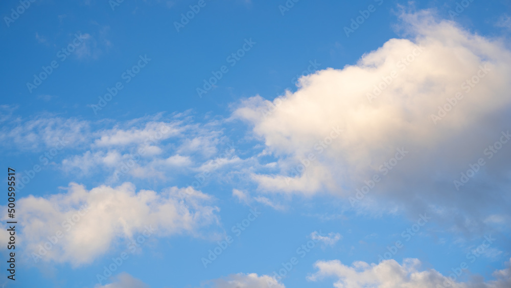 Beautiful blue sky background, white clouds. Beautiful blue sky background, white clouds.