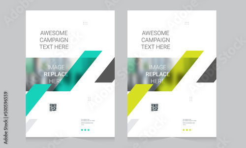 Cover design for annual report and business catalog, magazine, flyer or booklet. Brochure template layout. A4 cover vector EPS-10