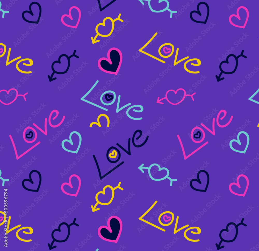 Love Pattern Love Pattern